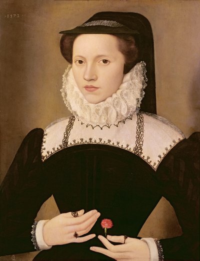 Portrait of Anne Waltham, 1572 by François Quesnel